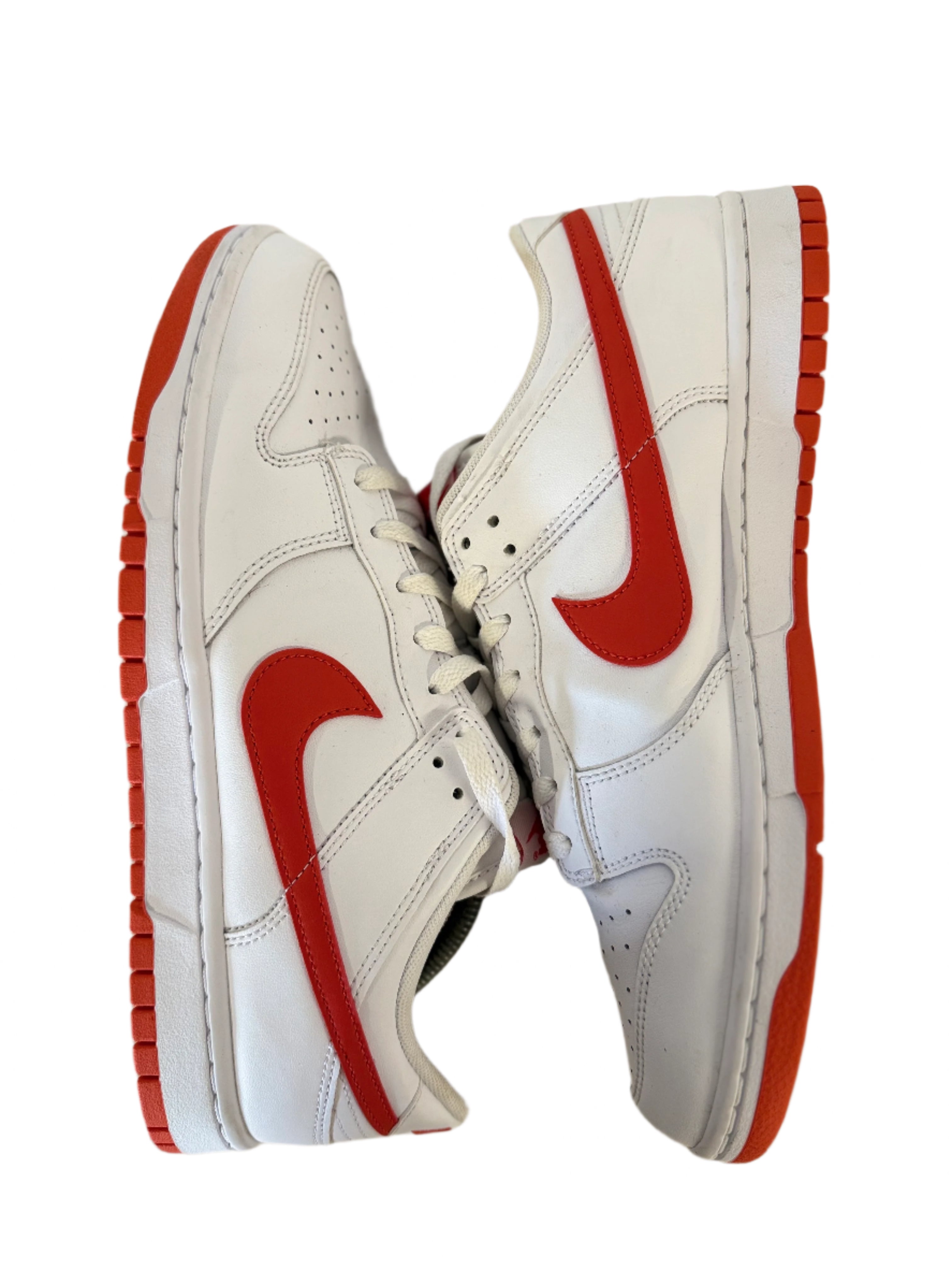 Nike Dunk Low Retro 'White Picante Red' UK 10 - RecycledStreetwear