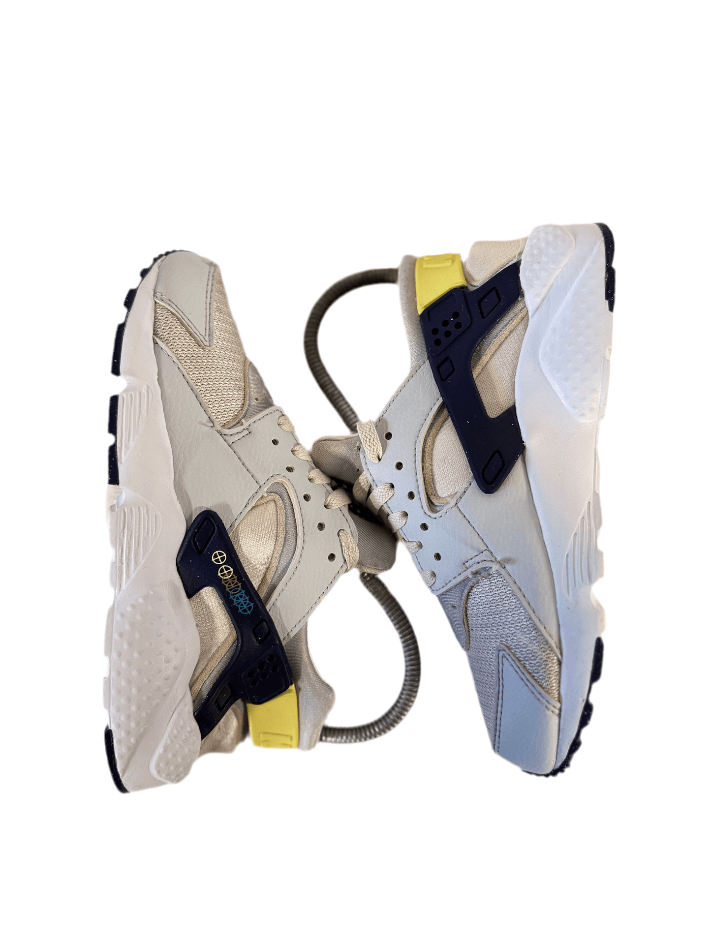 Nike Huarache run (GS) 'Football Grey Volt' uk 3.5 - RecycledStreetwear