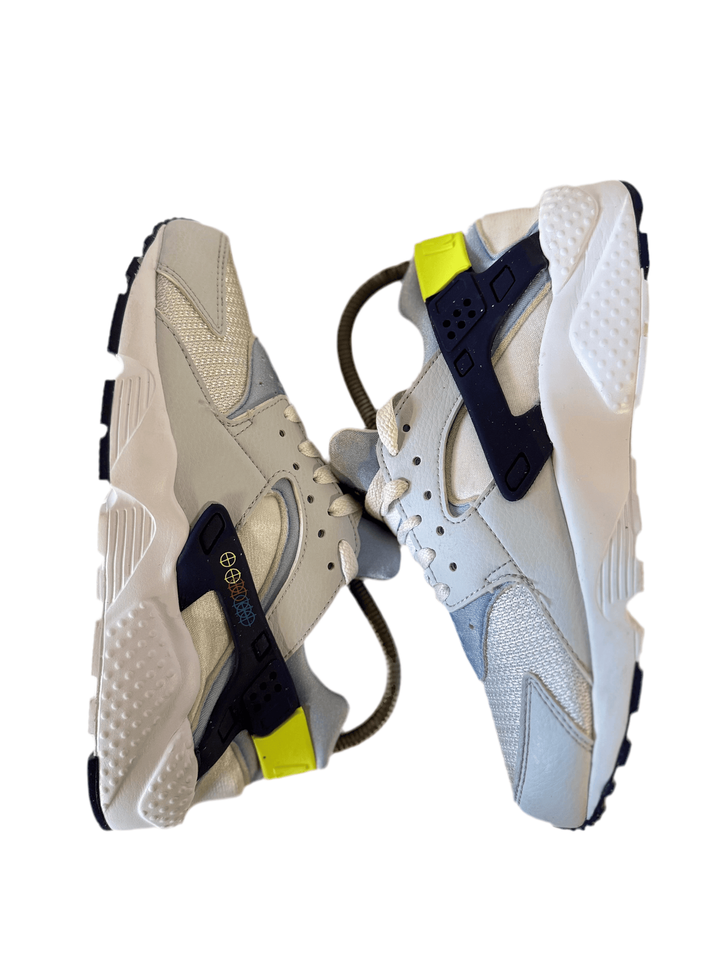 Nike Huarache Run (GS) 'Football Grey Volt' uk 5.5 - RecycledStreetwear