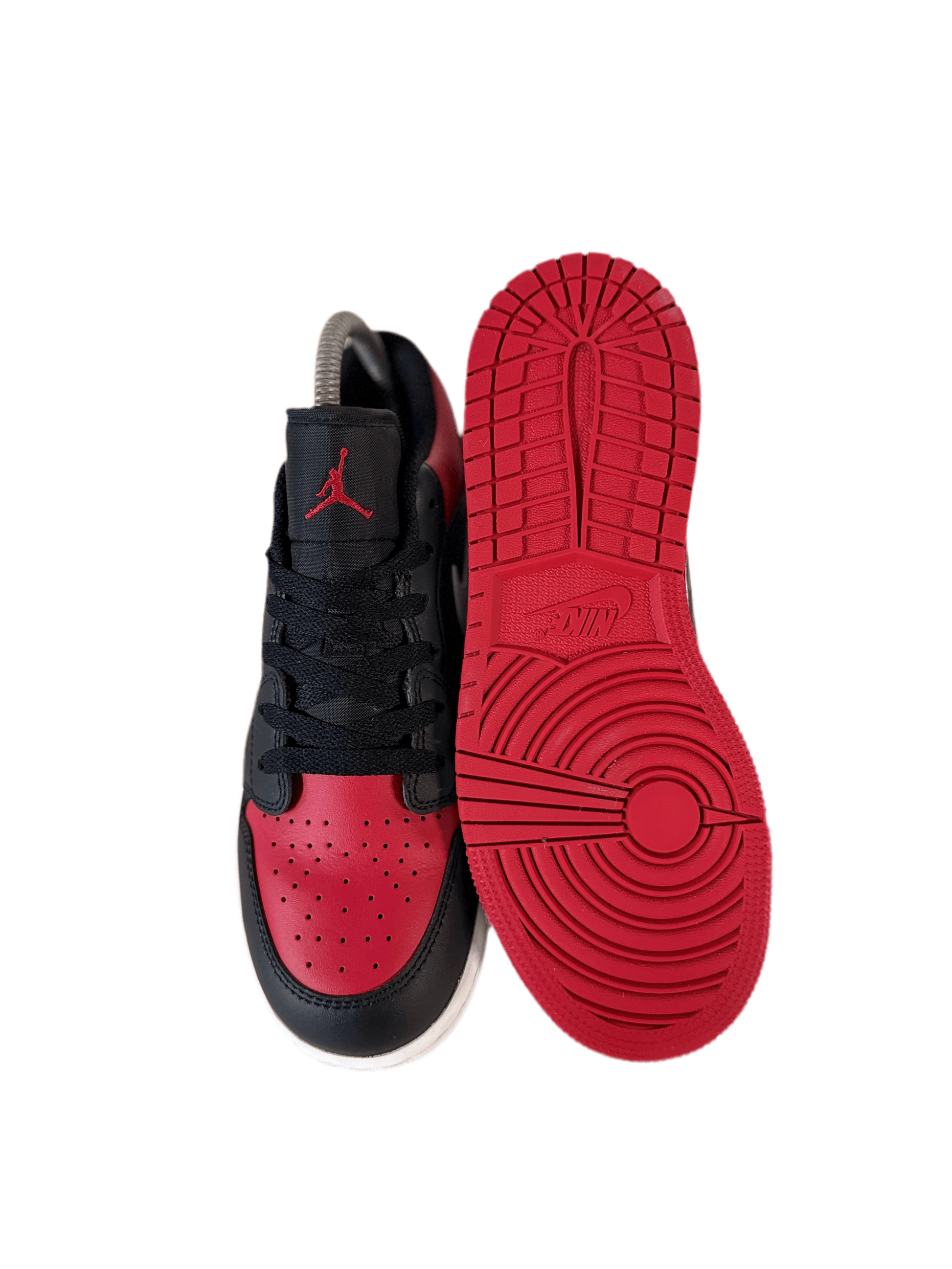 Nike Jordan 1 Low Alternate 'Bred Toe' uk 4 - RecycledStreetwear