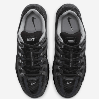 Nike P - 6000 Suede Anthracite Black Chrome Metallic Silver - RSKICKS