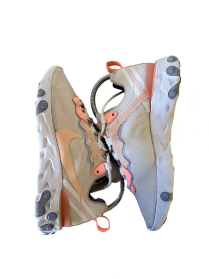 Nike React Element 55 'Pale Pink Washed Coral' uk 4 - RecycledStreetwear