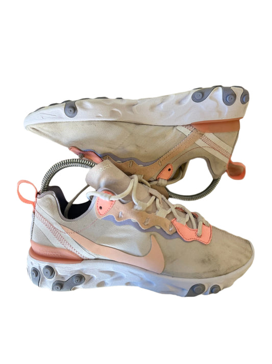 Nike React Element 55 'Pale Pink Washed Coral' uk 4 - RecycledStreetwear