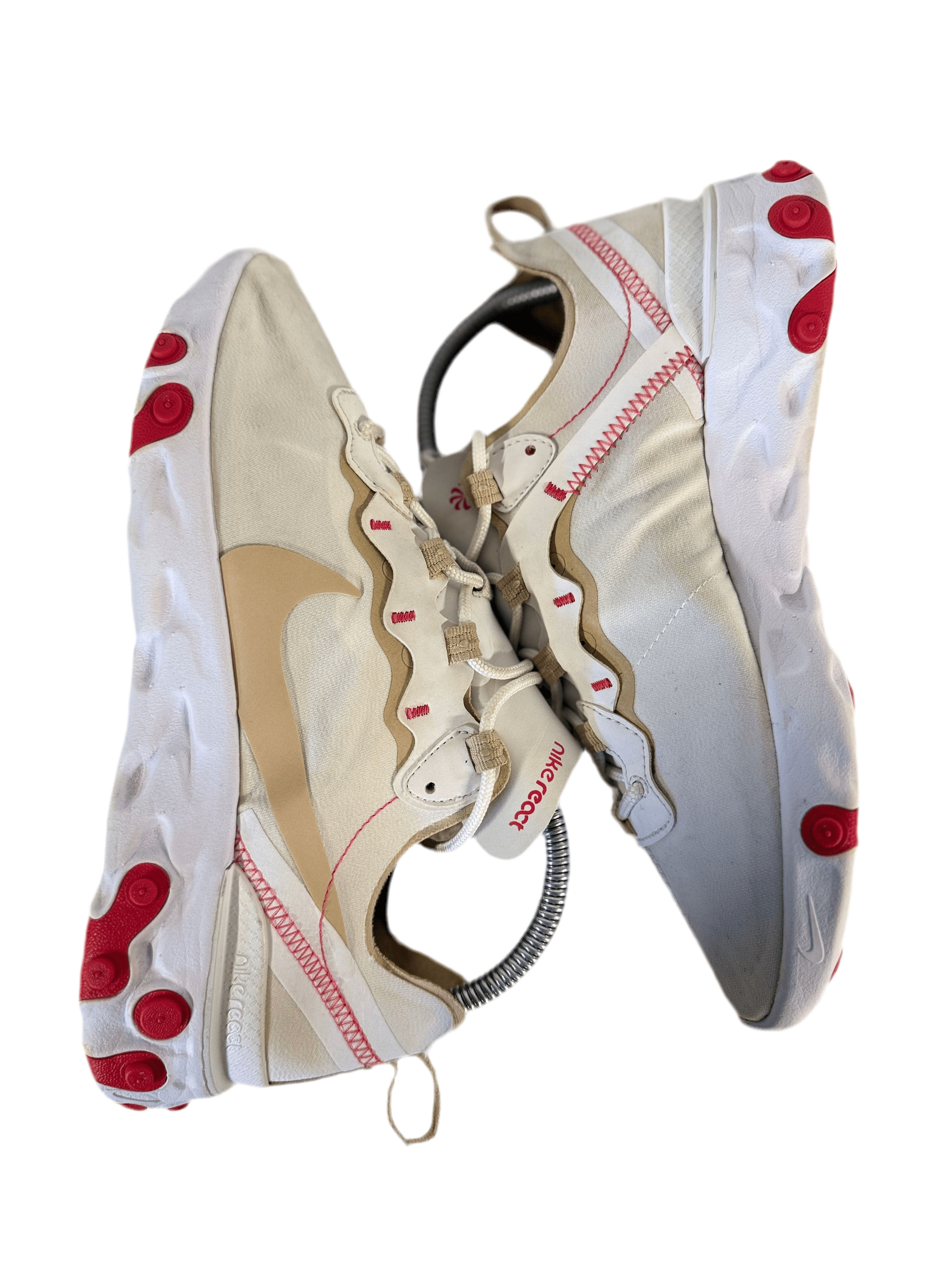 Nike React Element 55 'Sail Phantom Red' UK 5.5 - RecycledStreetwear