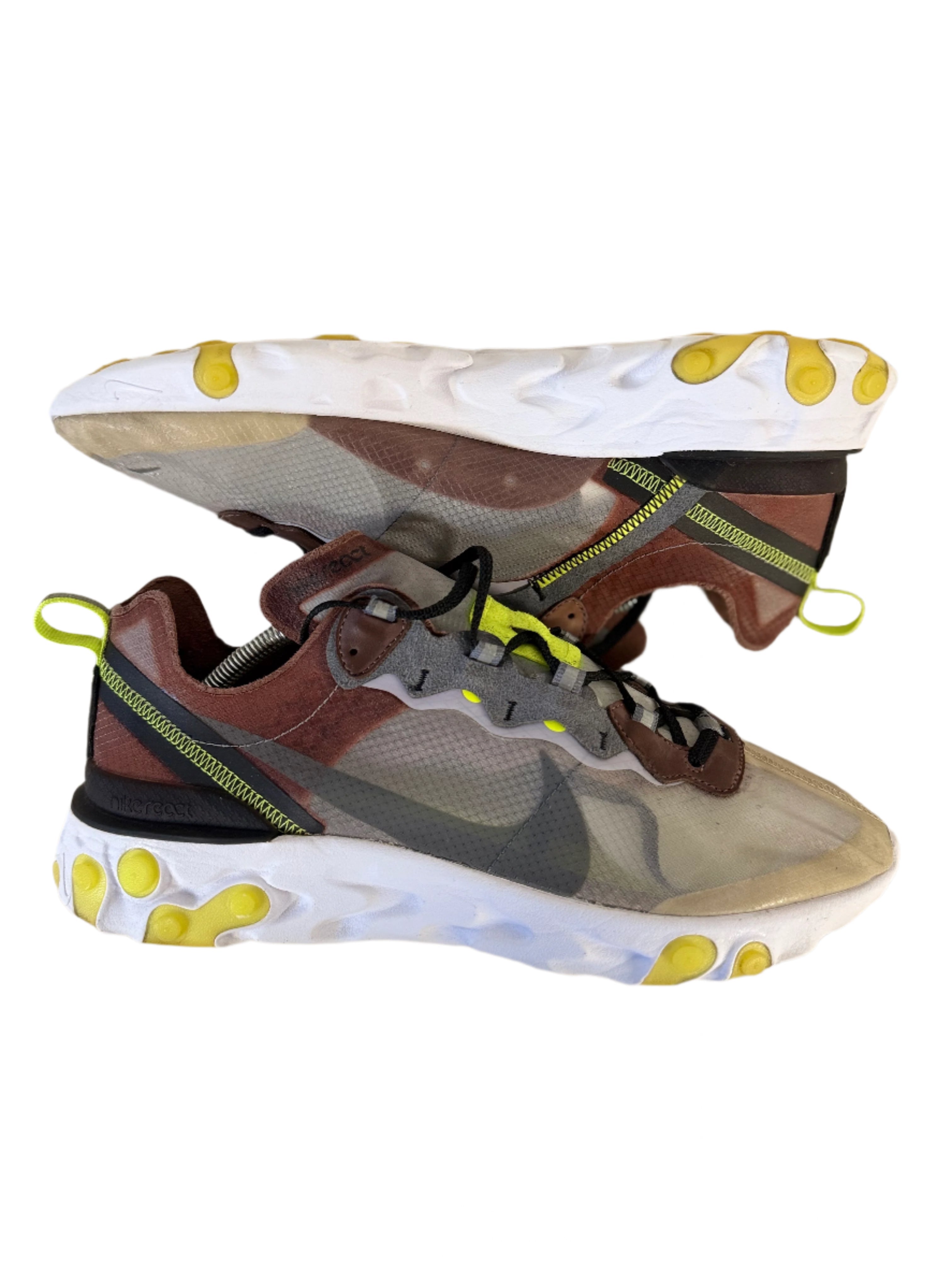 Nike React Element 87 'Desert Sand' uk 10 - RecycledStreetwear
