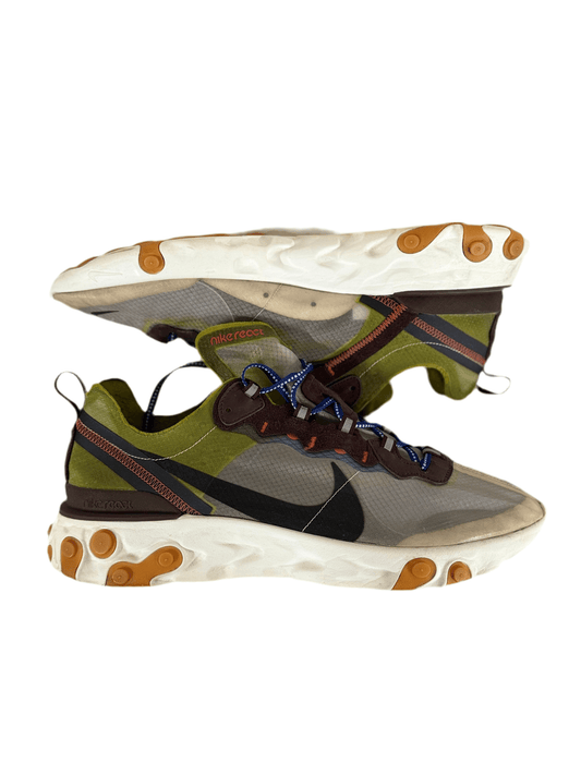 Nike React Element 87 'Moss' UK 12 - RecycledStreetwear