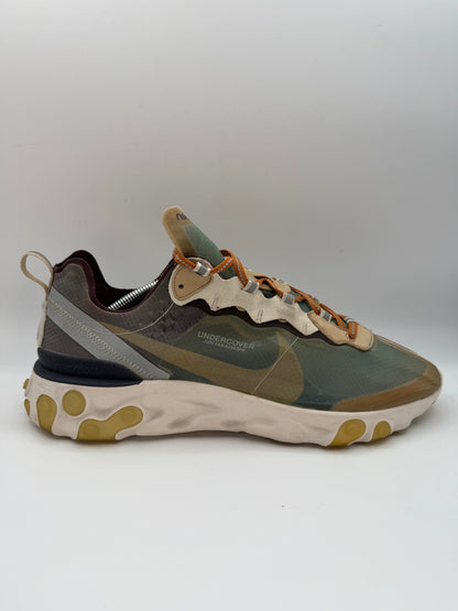 Nike React Element 87 Undercover Green Mist UK 10 - RecycledStreetwear