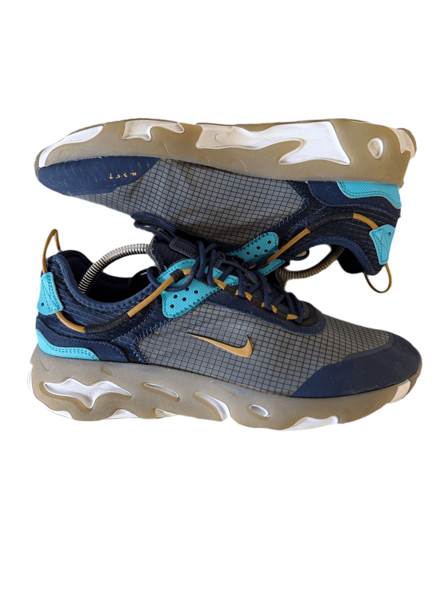 Nike React Live 'Midnight Navy Wheat' uk 9 - RecycledStreetwear