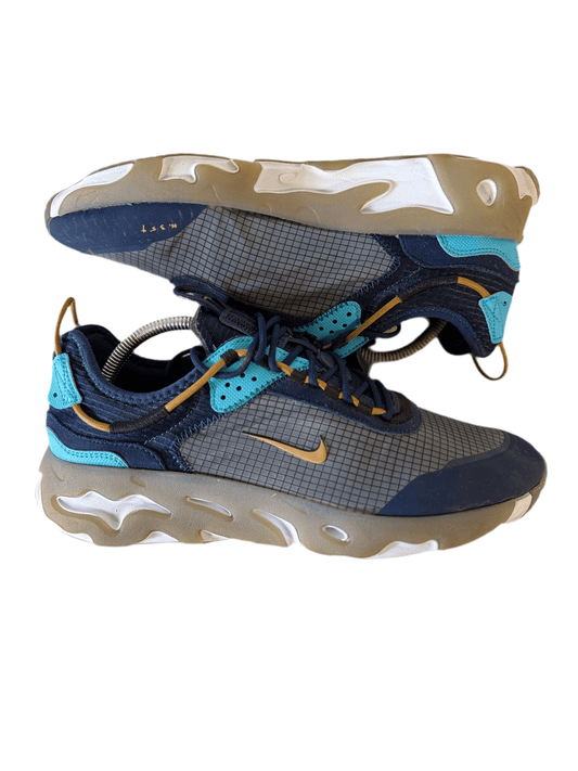 Nike React Live 'Midnight Navy Wheat' uk 9 - RecycledStreetwear