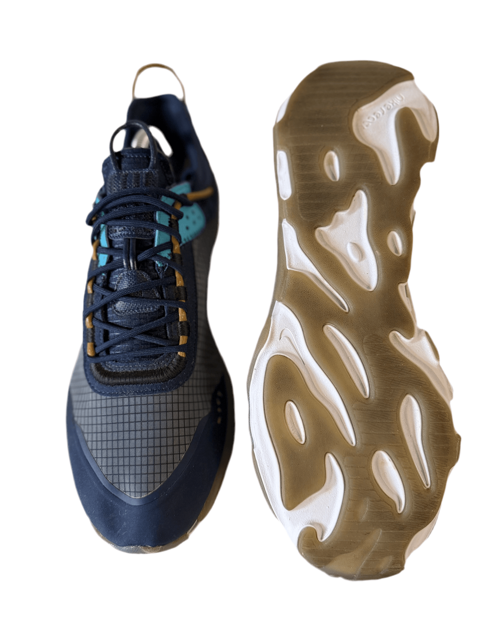 Nike React Live 'Midnight Navy Wheat' uk 9 - RecycledStreetwear