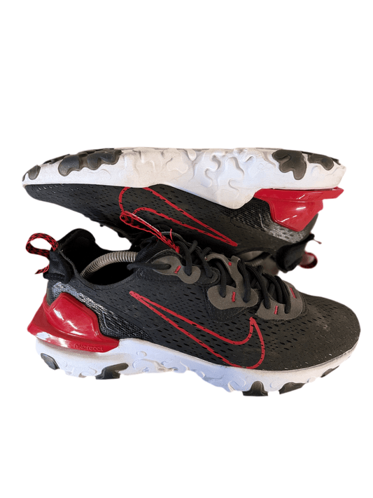 Nike React Vision 'Black Uni Red' UK 9 - RecycledStreetwear
