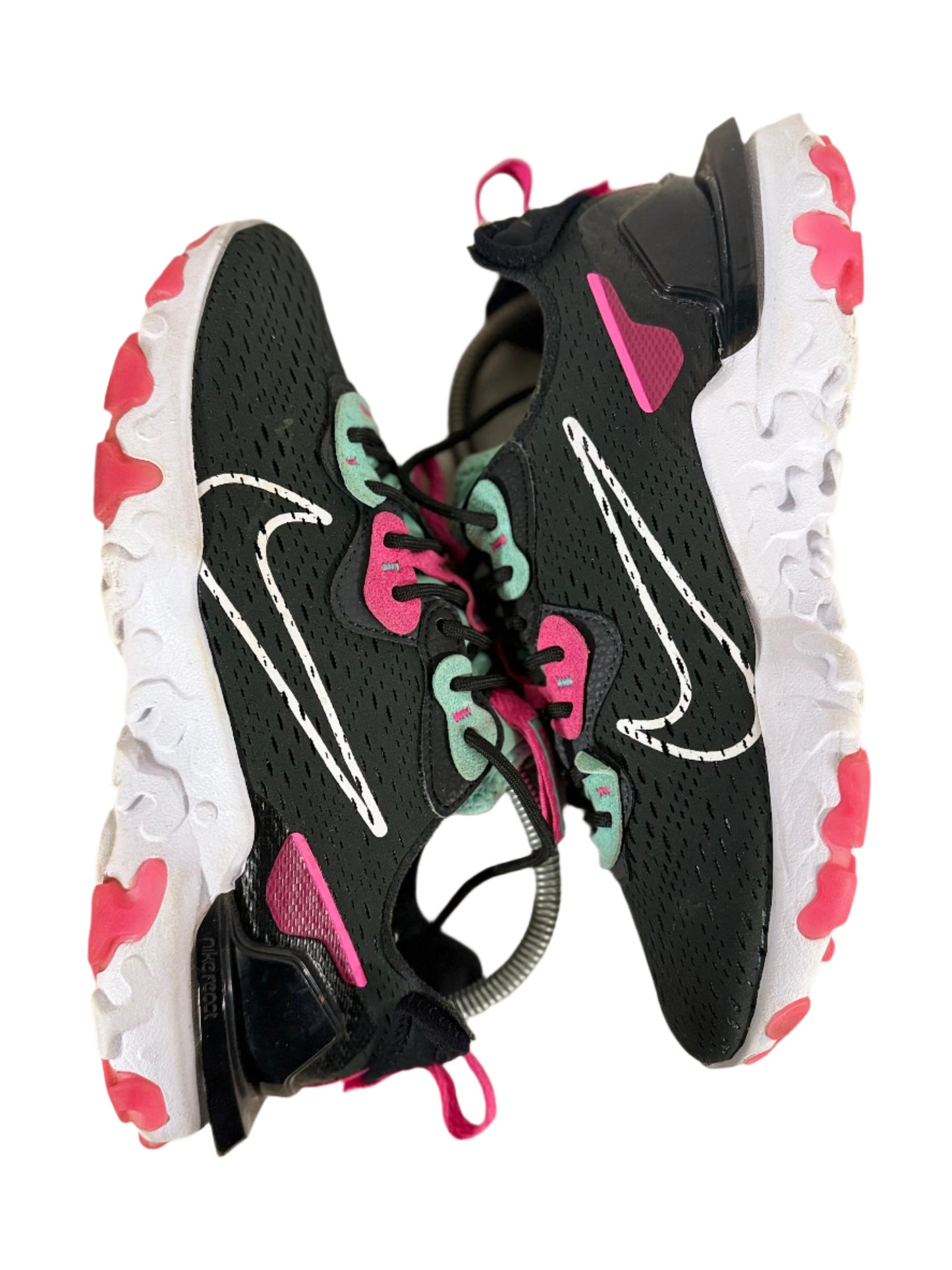 Nike React Vision 'Dark Smoke Grey Pink Blast' UK 5.5 - RecycledStreetwear