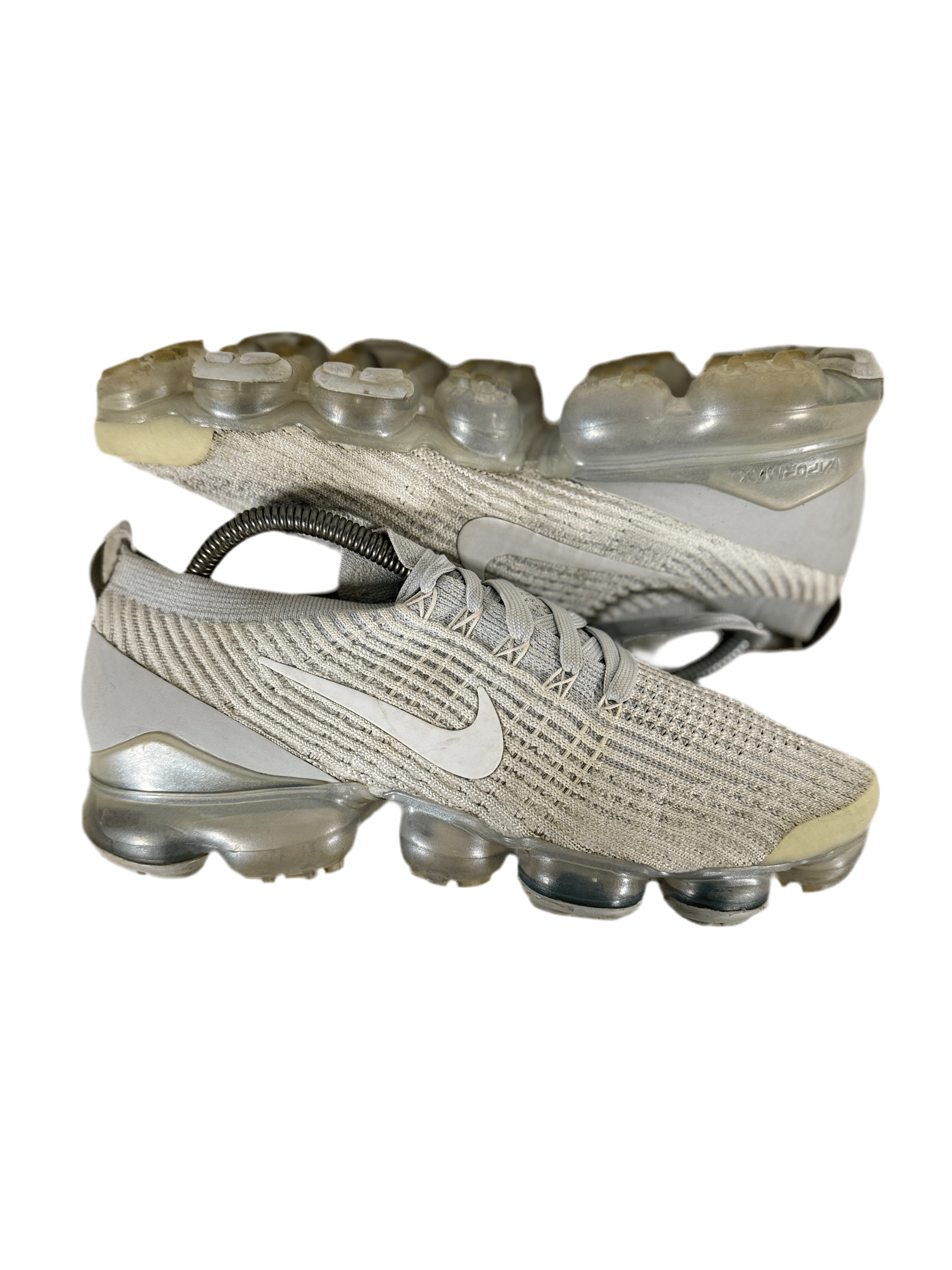 Nike Vapormax Flyknit 3 ‘ Pure platinum ‘ UK 7 - RecycledStreetwear