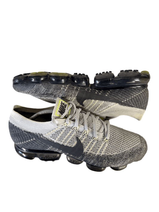 Nike VaporMax 'Grey Neon' uk 10 - RecycledStreetwear