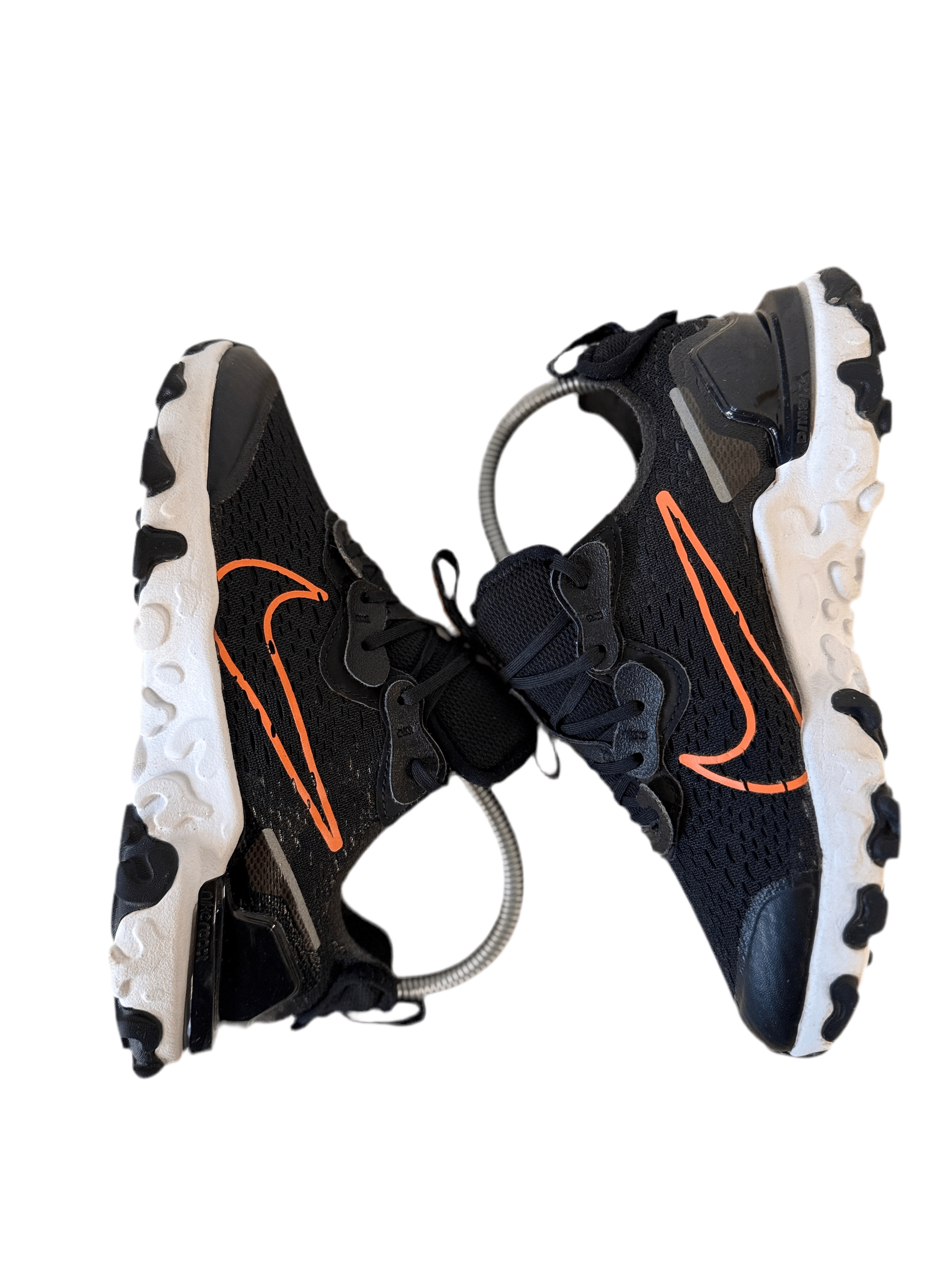 React Vision 'Black / Total Orange / Reflect Silver' uk 3 - RecycledStreetwear