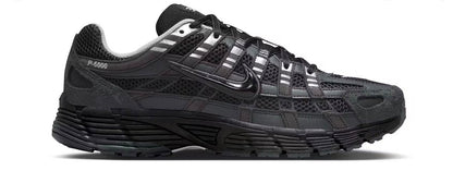 RS - Nike P - 6000 Suede Anthracite Black Chrome Metallic Silver - RecycledStreetwear